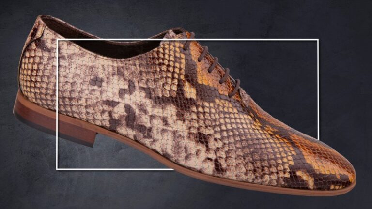 original snake leather shoes