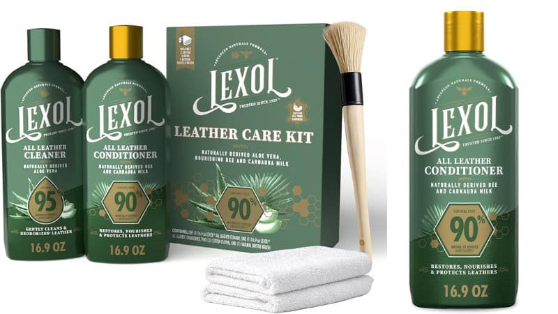 Lexol All Leather Cleaner & Conditioner Kit