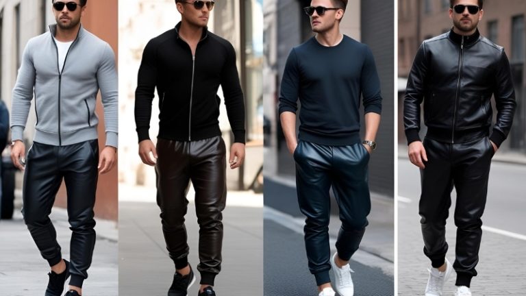 Shantay Leather Style Jogger