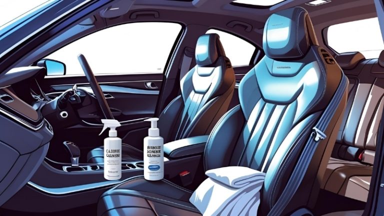 leather car seat conditioner and cleaner