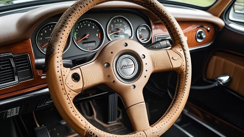 how to repair leather steering wheel