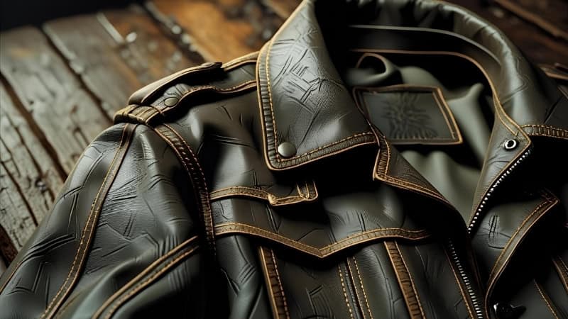 how to wash faux leather jacket