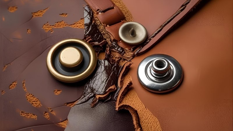 leathe rivet removal mistake