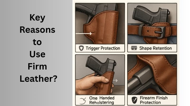 Why Holsters Need Firm Leather