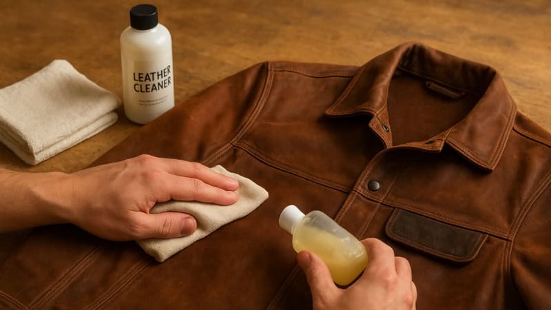 care and maintenance for welding leather jacket
