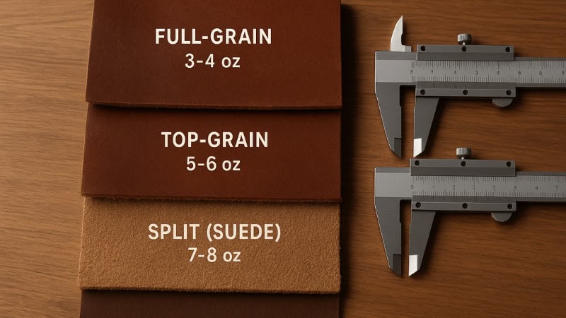 selecting leather the target apron