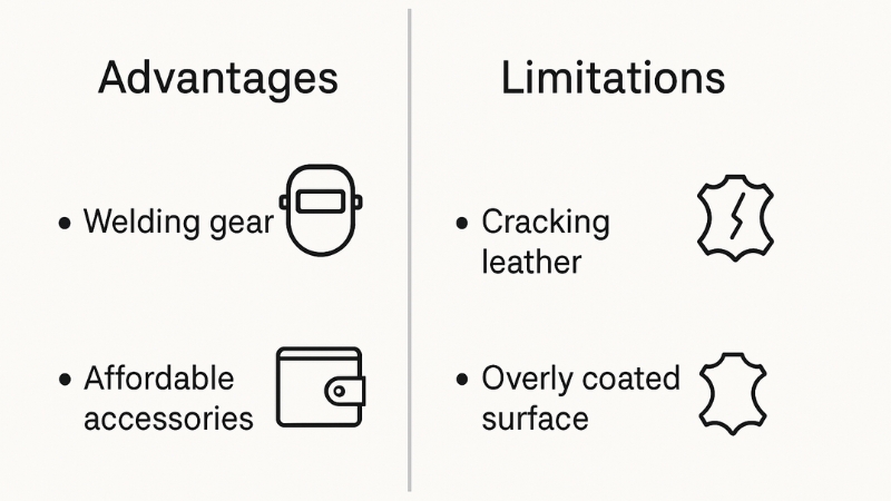 split leather pros and cons