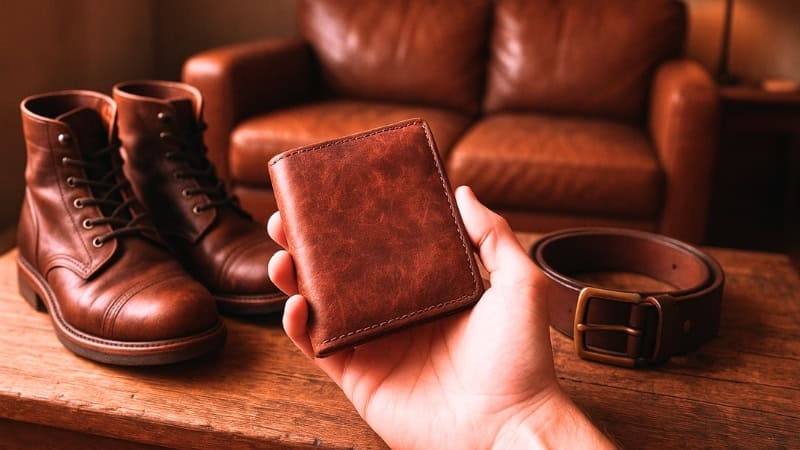 what is full grain leather used for