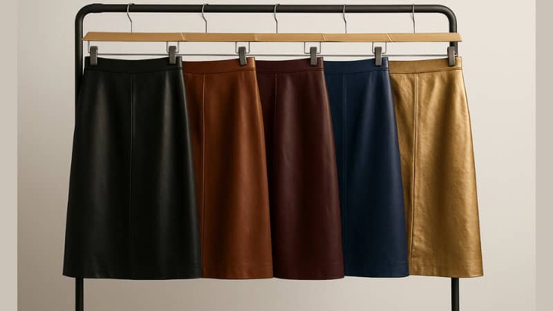 coloring for mid laength leather skirts