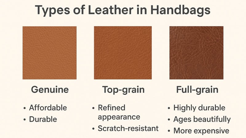 leather for wmen purse