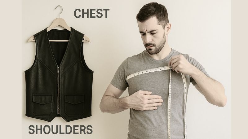 choosing the right fit for leather vest