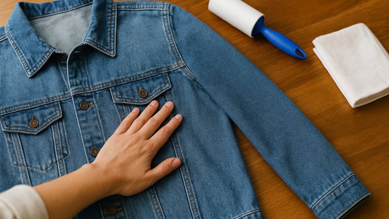 preparing the surface to iron on