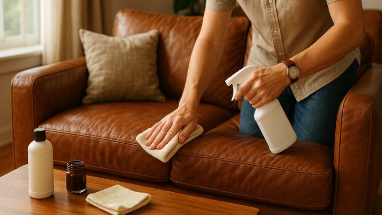 How to Repair Leather Furniture - Easy Fixes to Bring Worn Furniture to ...