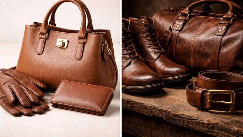 Goat leather fashion vs cow leather durability