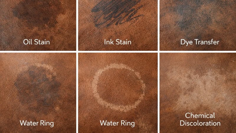 permanent leather stains