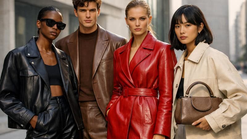 Leather Fashion Trends for 2026 - Sustainable Innovation Meets Modern ...
