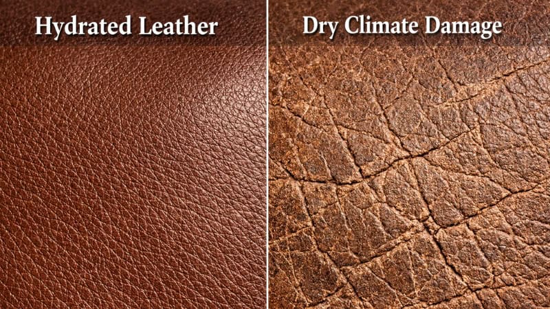 how to Protect Leather in Dry Climates