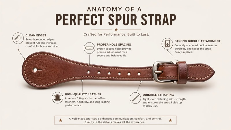 Anatomy of a Perfect Spur Strap