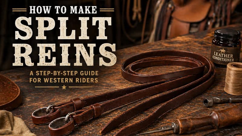 How to Make Split Reins - Step-by-Step Guide for Beginners & Pros ...
