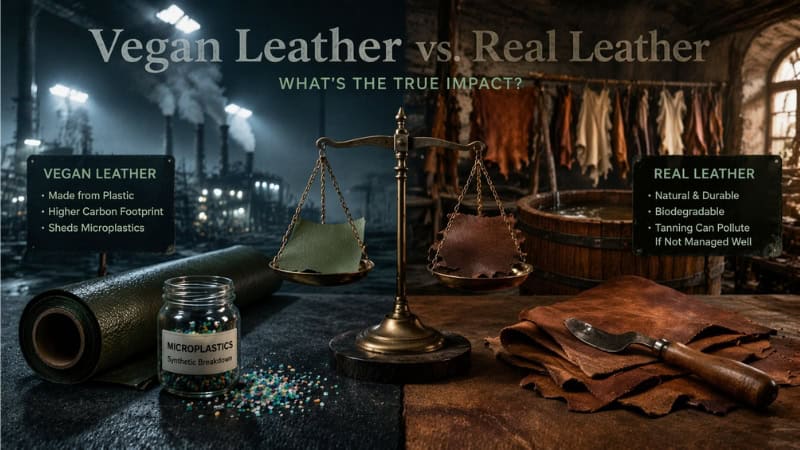 Vegan Leather vs Real Leather