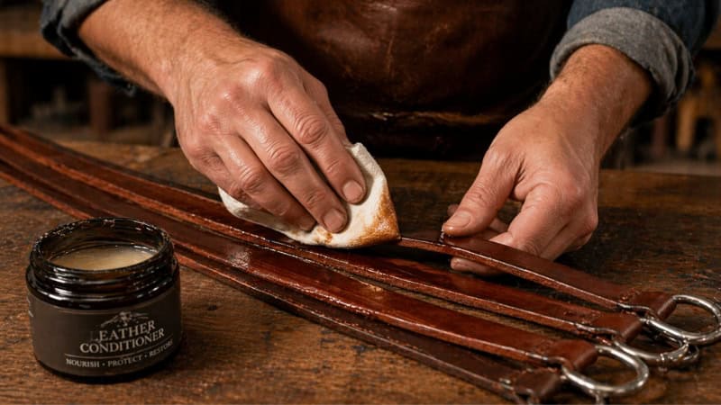 conditioning after making split rein