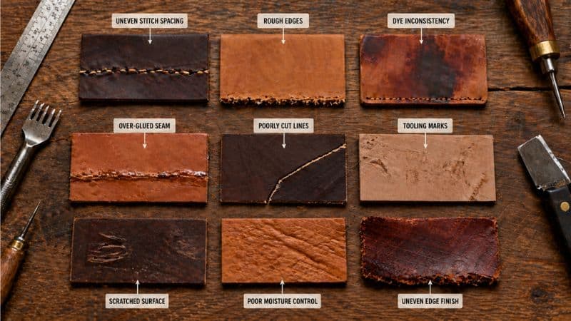 leathercraft-mistakes-examples-stitching-dye-cutting
