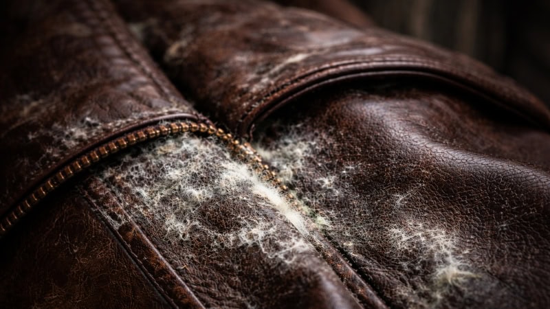 what is mold on leather