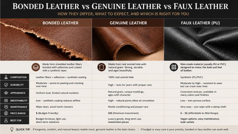 how-to-identify-bonded-leather