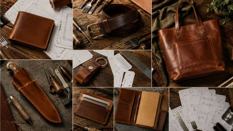 leathercraft-project-collage