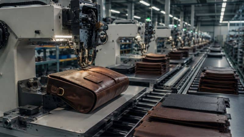 machine-made-leather-production
