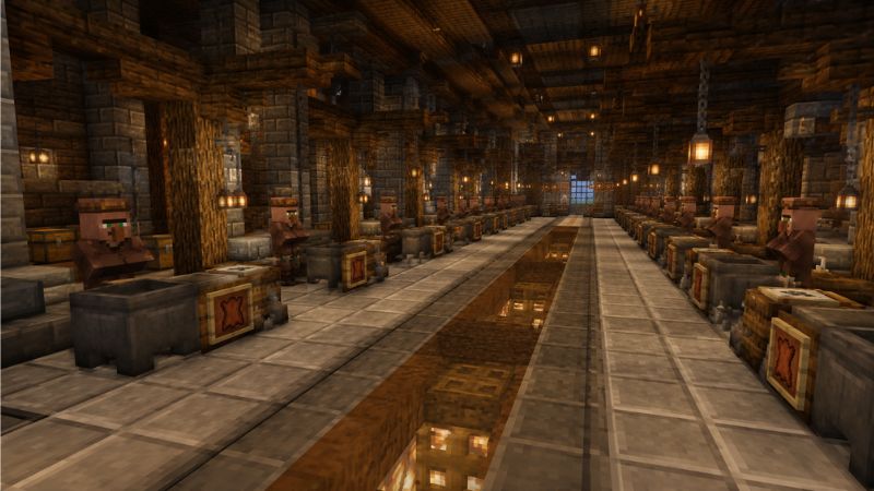 minecraft-leatherworker-trading-hall-design