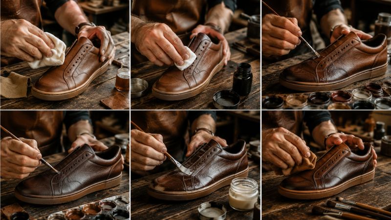 painting-leather-step-by-step-process