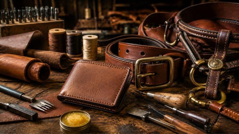 wallet-belt-saddlery-leather-projects