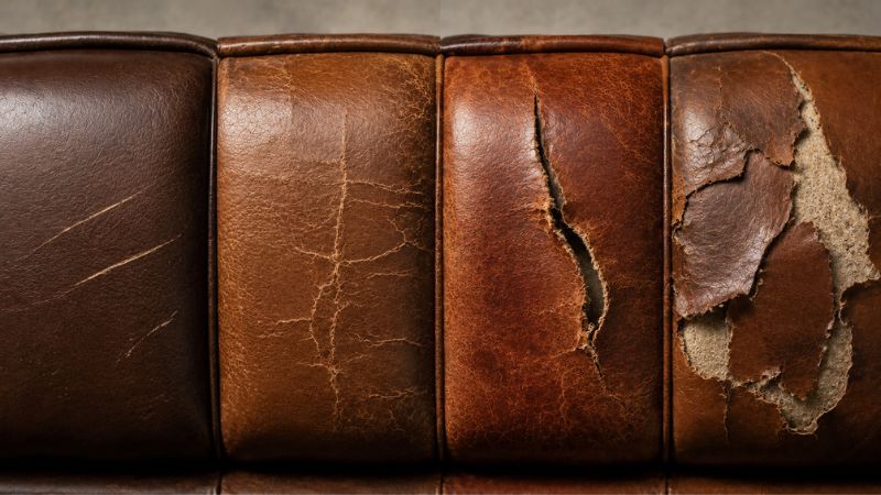 leather damage severity levels
