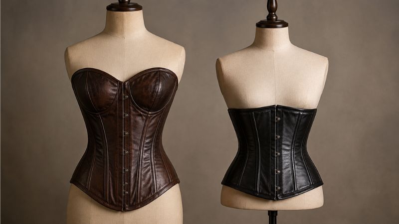types-of-leather-corsets