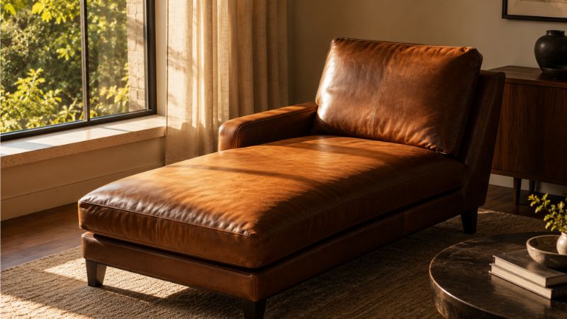 leather-chaise-sunlight-durability